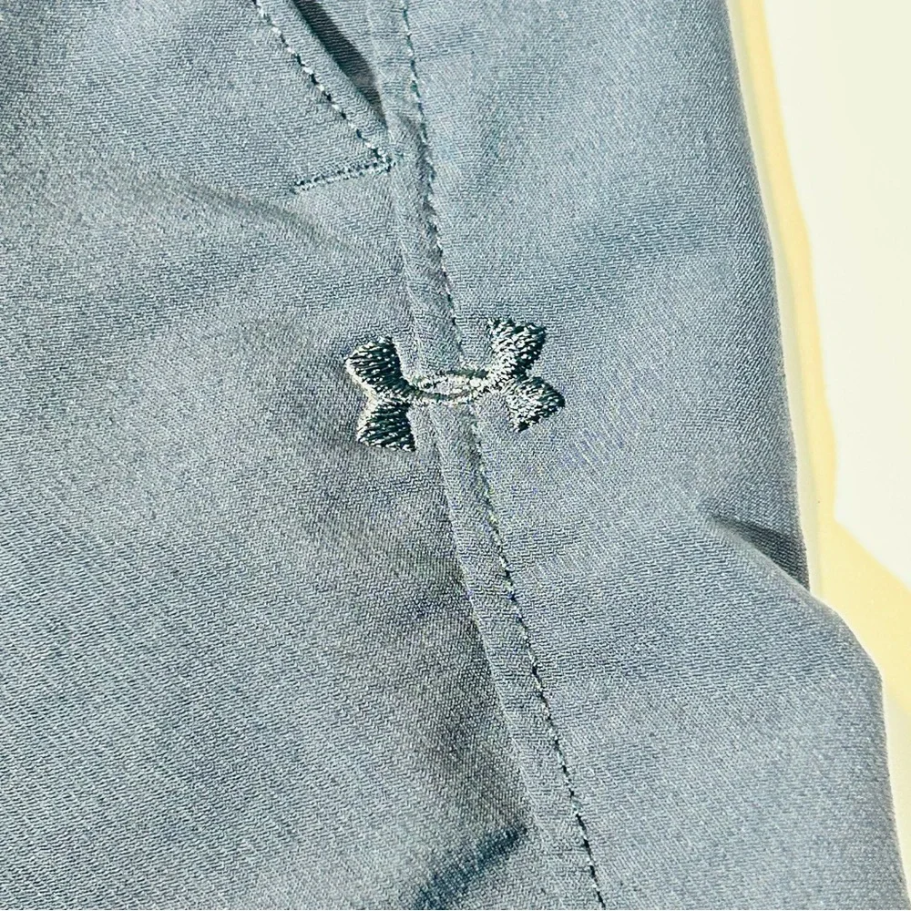 Under Armour golf shorts Heat Gear golf shorts loose fit black men Size 36 - Picture 5 of 7